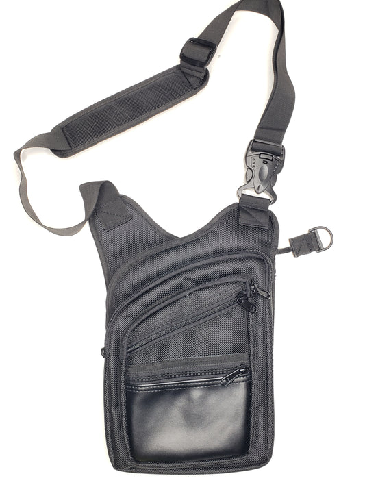 Concealed carry weapon sling bag v1 (right handed)